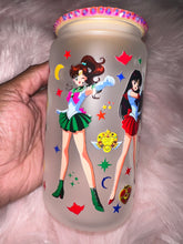 Load image into Gallery viewer, Saiilor Moon Frosted Libbey Glass