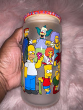 Load image into Gallery viewer, Simpsons Libbey Frosted Glass

