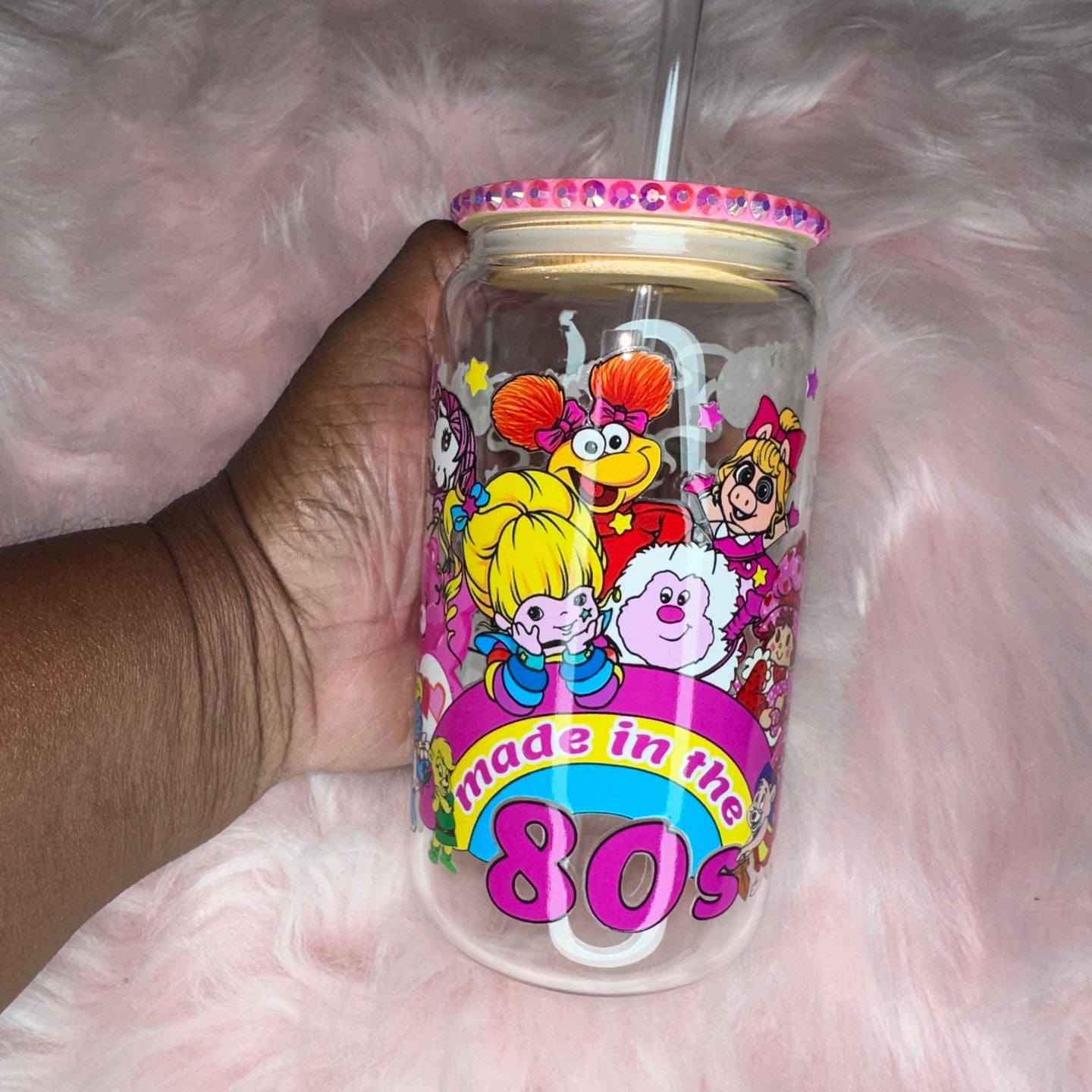 Made In The 80's Cartoon Libbey Glass