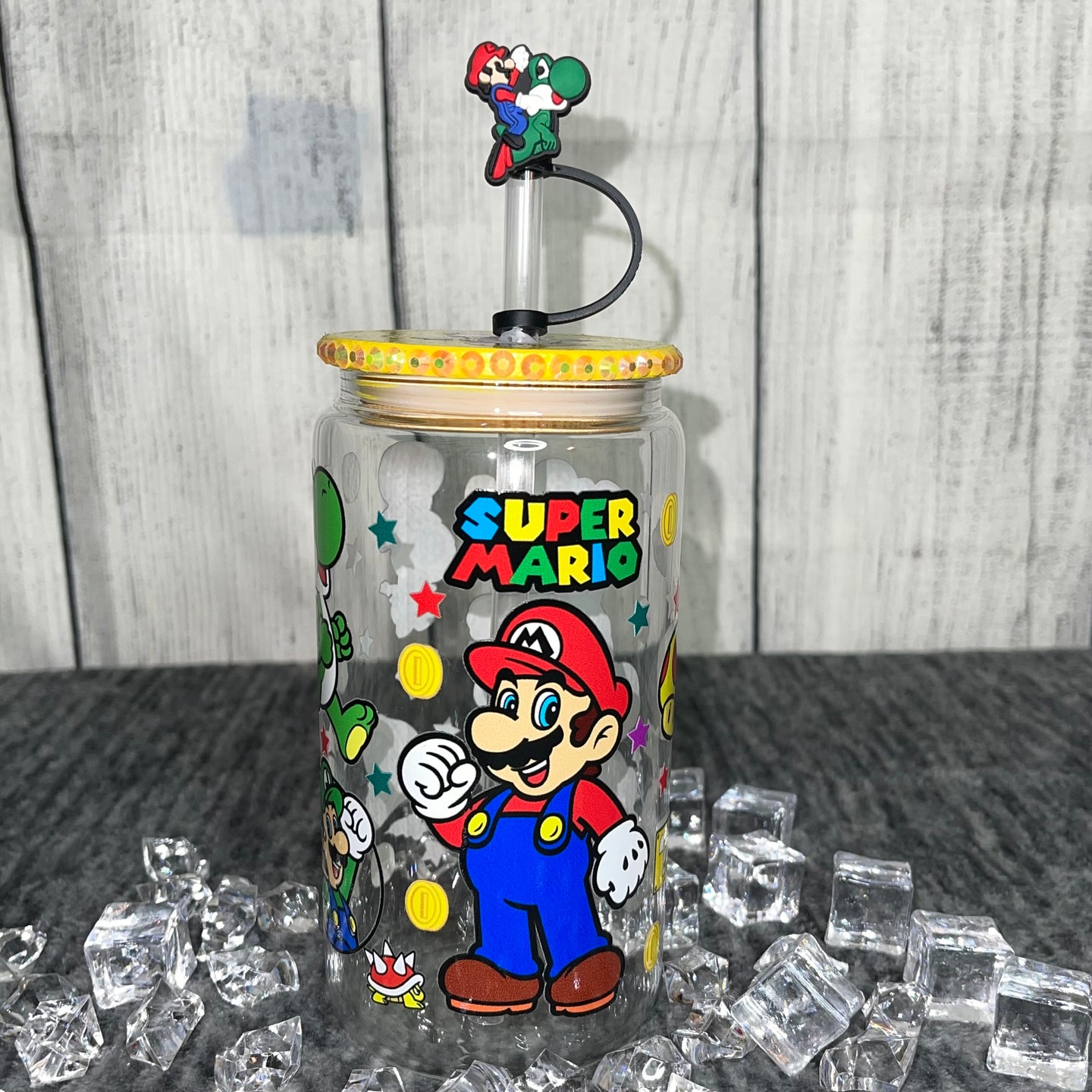 Super Mario Libbey Glass