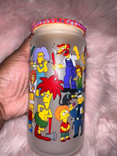 Load image into Gallery viewer, Simpsons Libbey Frosted Glass
