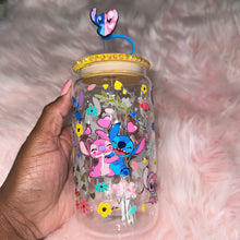 Load image into Gallery viewer, Stitch Flowers Libbey Glass
