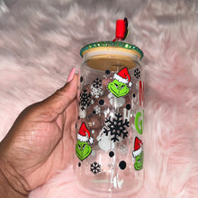 Load image into Gallery viewer, Merry Grinchmas Libbey Glass
