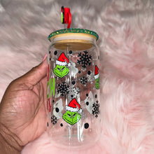 Load image into Gallery viewer, Merry Grinchmas Libbey Glass
