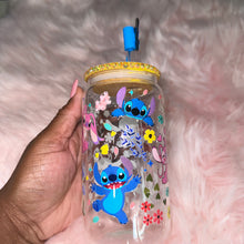 Load image into Gallery viewer, Stitch Flowers Libbey Glass
